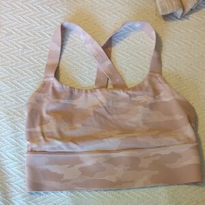 Athleta Camo Print Sports Bra